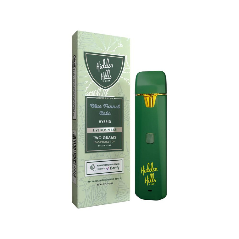 Hidden Hills Heady Bussin Disposable Vape 2 Grams