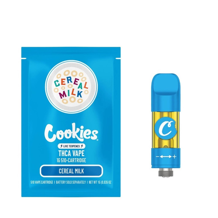 cookies thc-a vape cartridge cereal milk