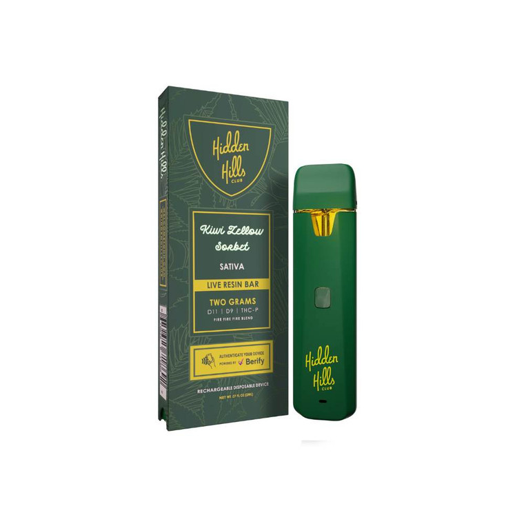 Hidden Hills Fire Blend Disposable Vape 2 Grams