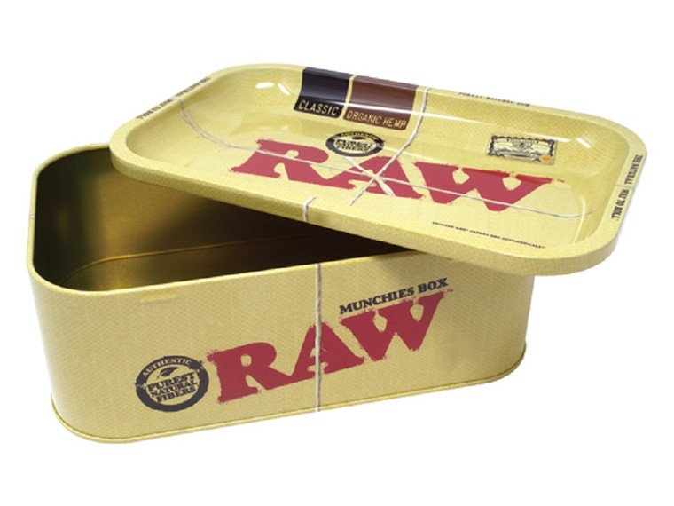 Raw Munchies Box & Rolling Tray