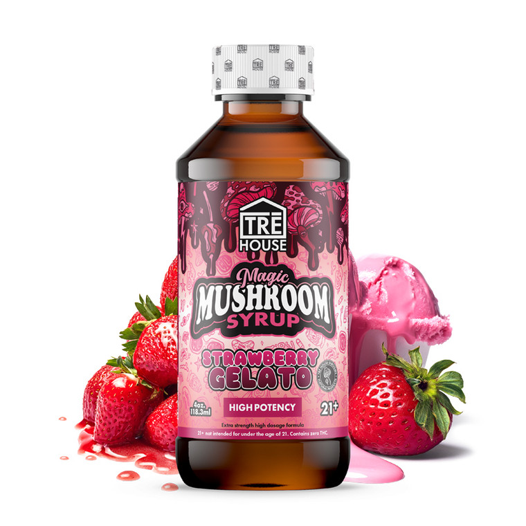Unlock the extraordinary benefits of our High-Potency Mushroom Syrup—crafted for those seeking an extra-strength, high-dose formula.